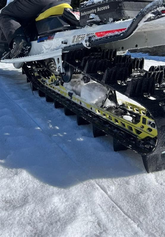 Scratchers down, there's not a lot of snow around!