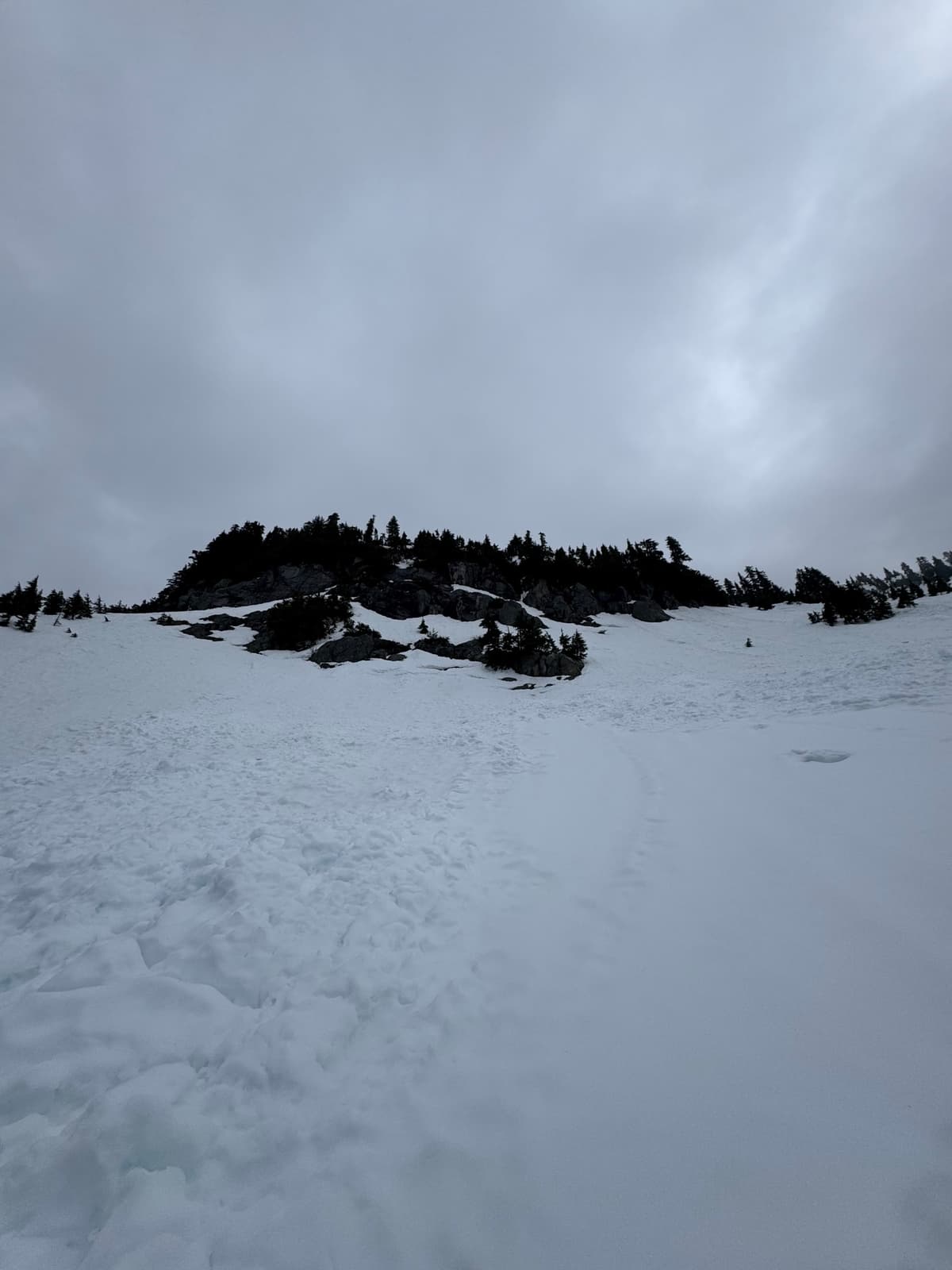 View of the The West Lion’s shoulder (and summit)
