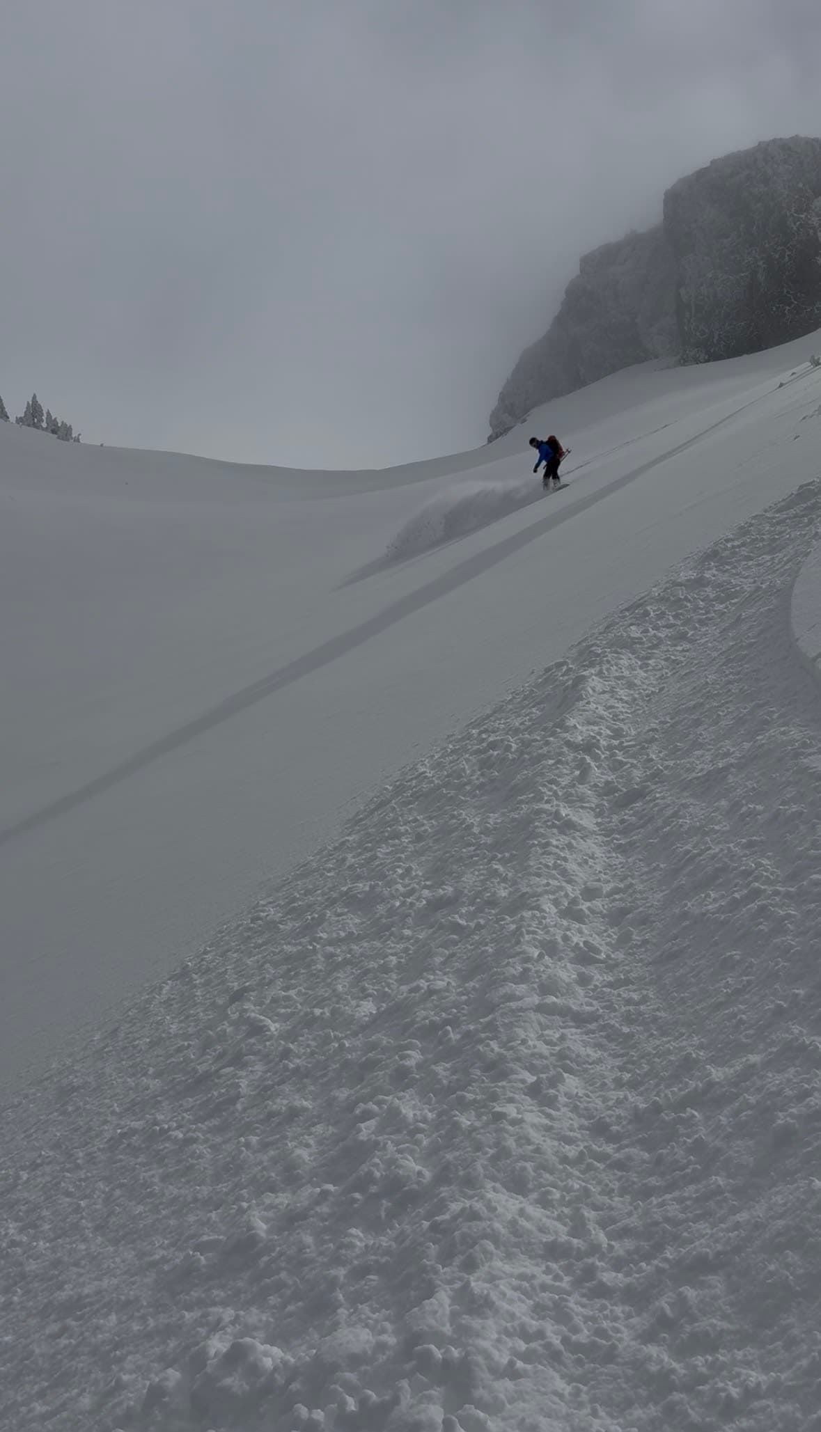 If the surface below wasn't actively trying to kill you, the turns were pretty good. 