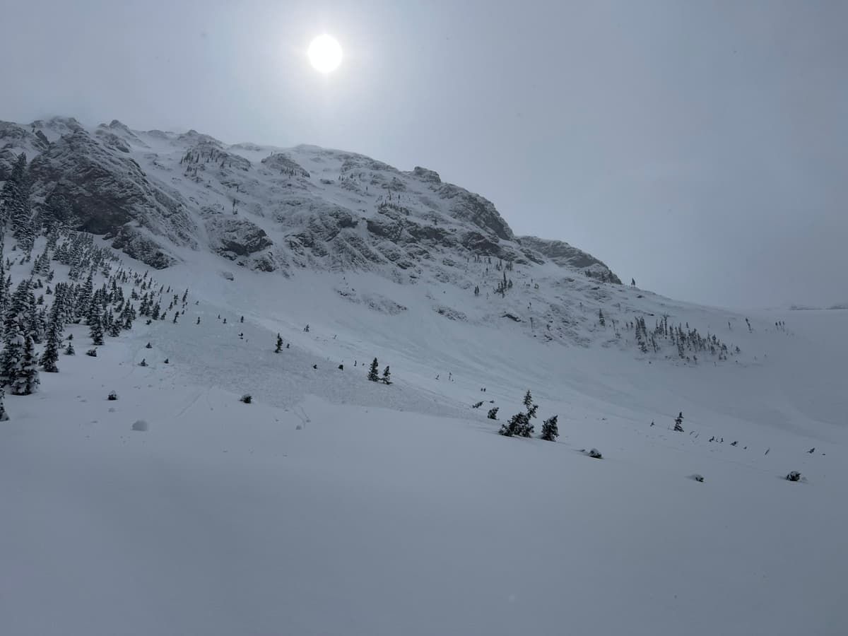 Lots of wind slab activity today from steep features