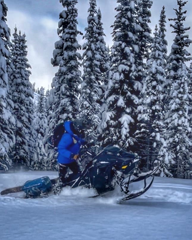 Good sledding, but easy to dig to ground