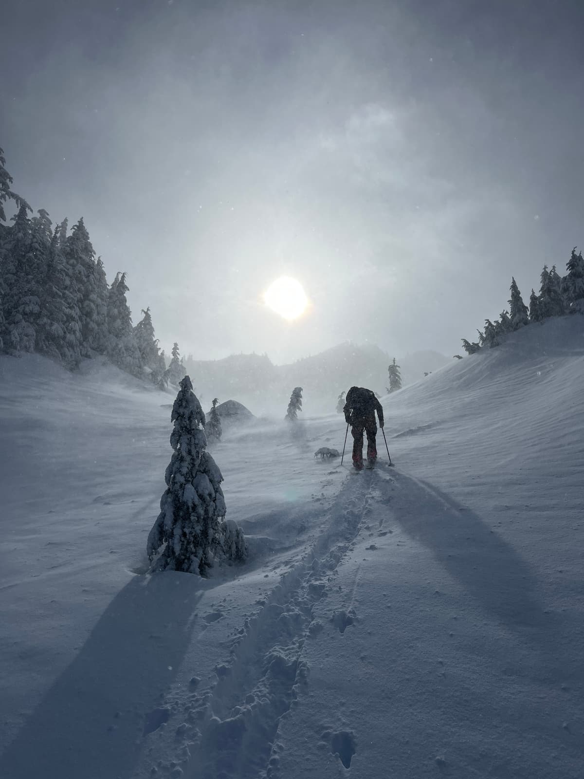Extreme winds and blowing snow