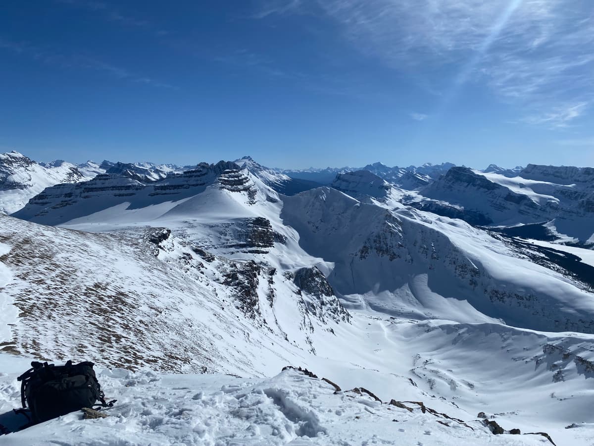 View south of Observation sub peak