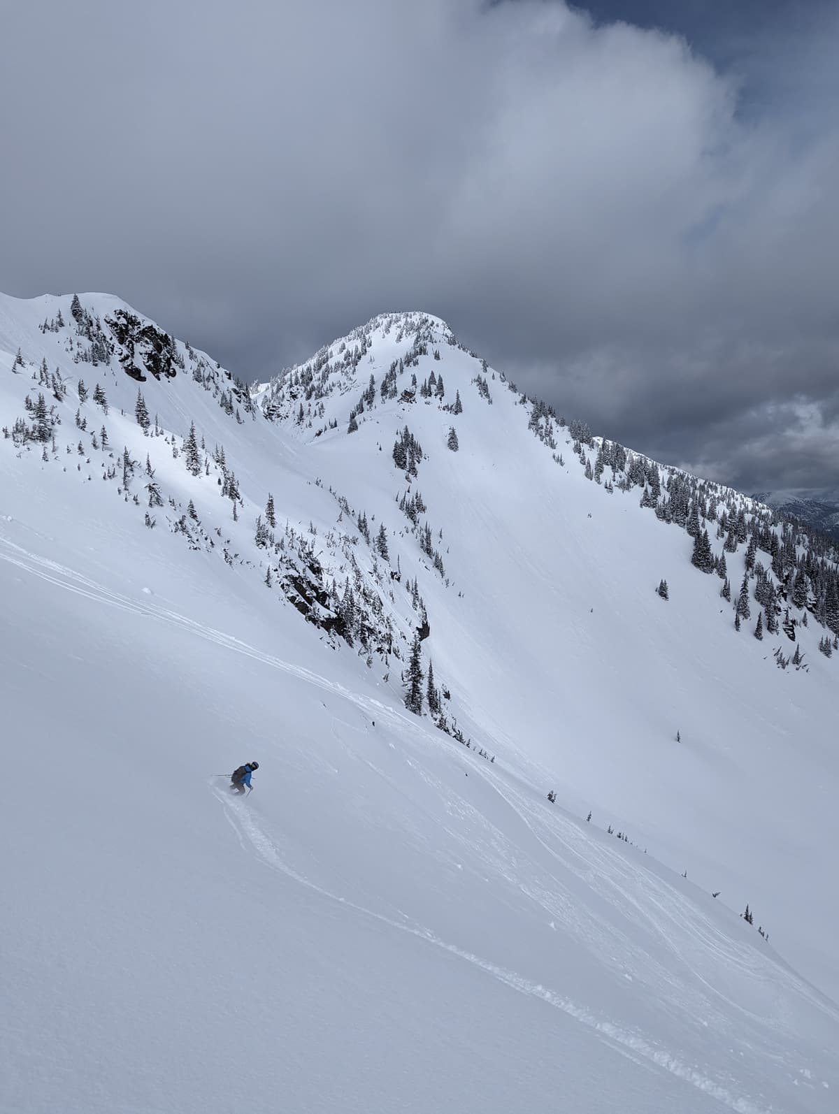 Backside of Kokanee Bowl again, this time on a more east aspect.
