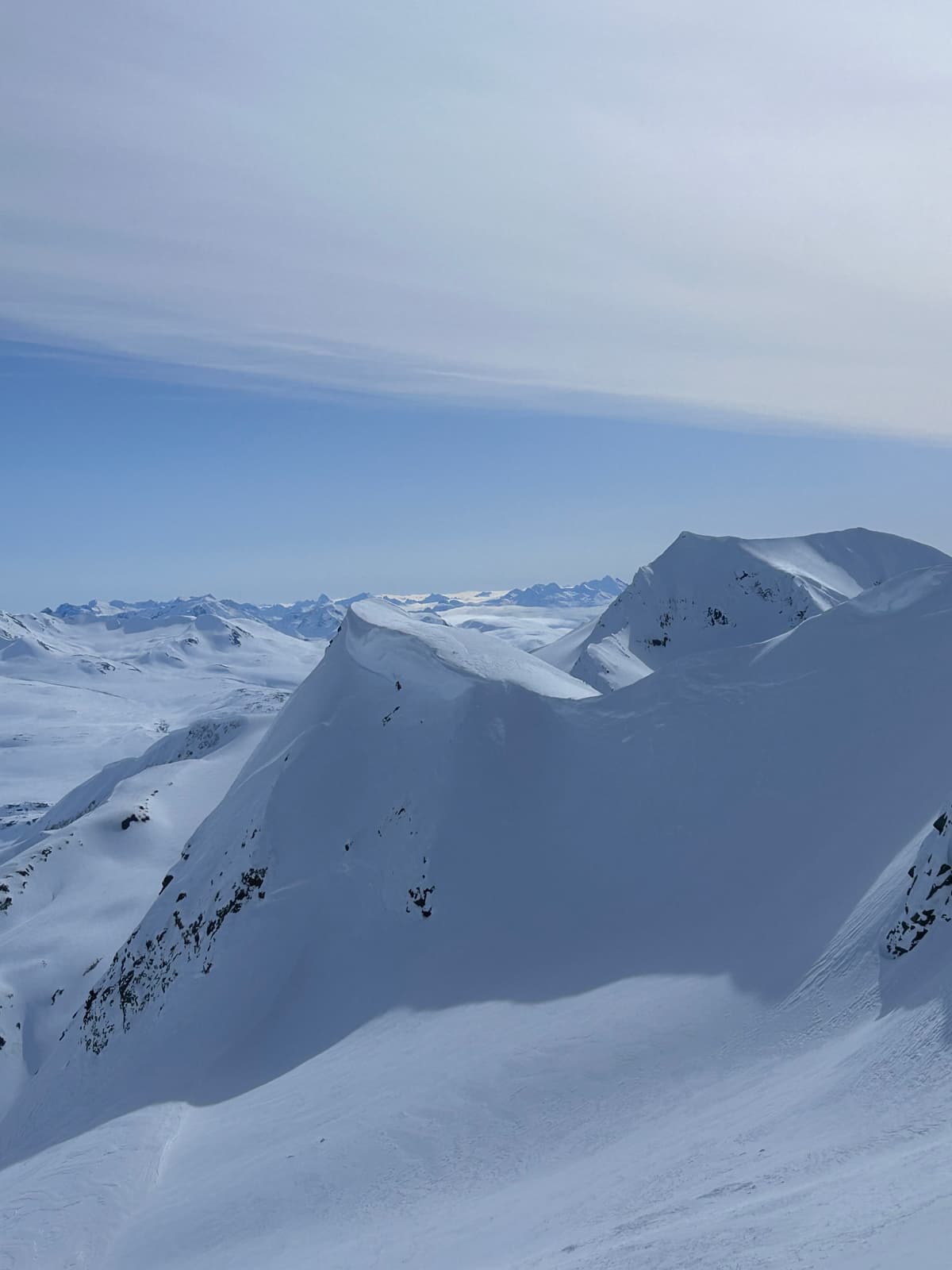 Cornices in Haines are Huge!