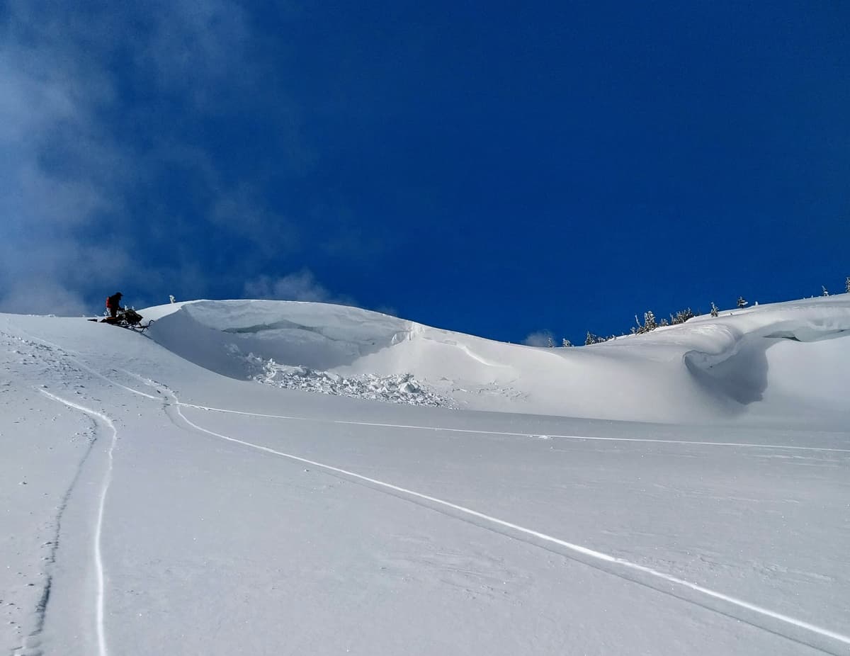 Cornice fail yesterday
