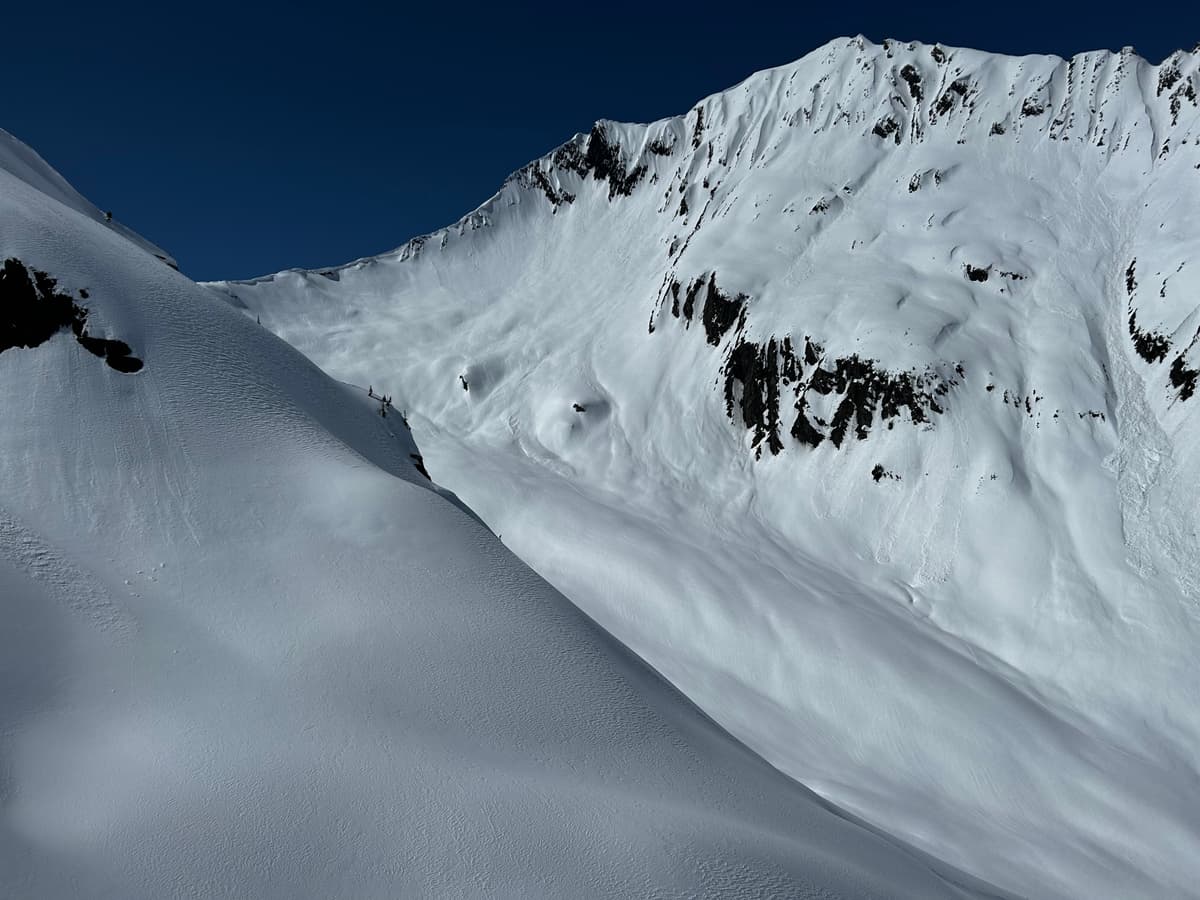 Corbin South Face really melting off