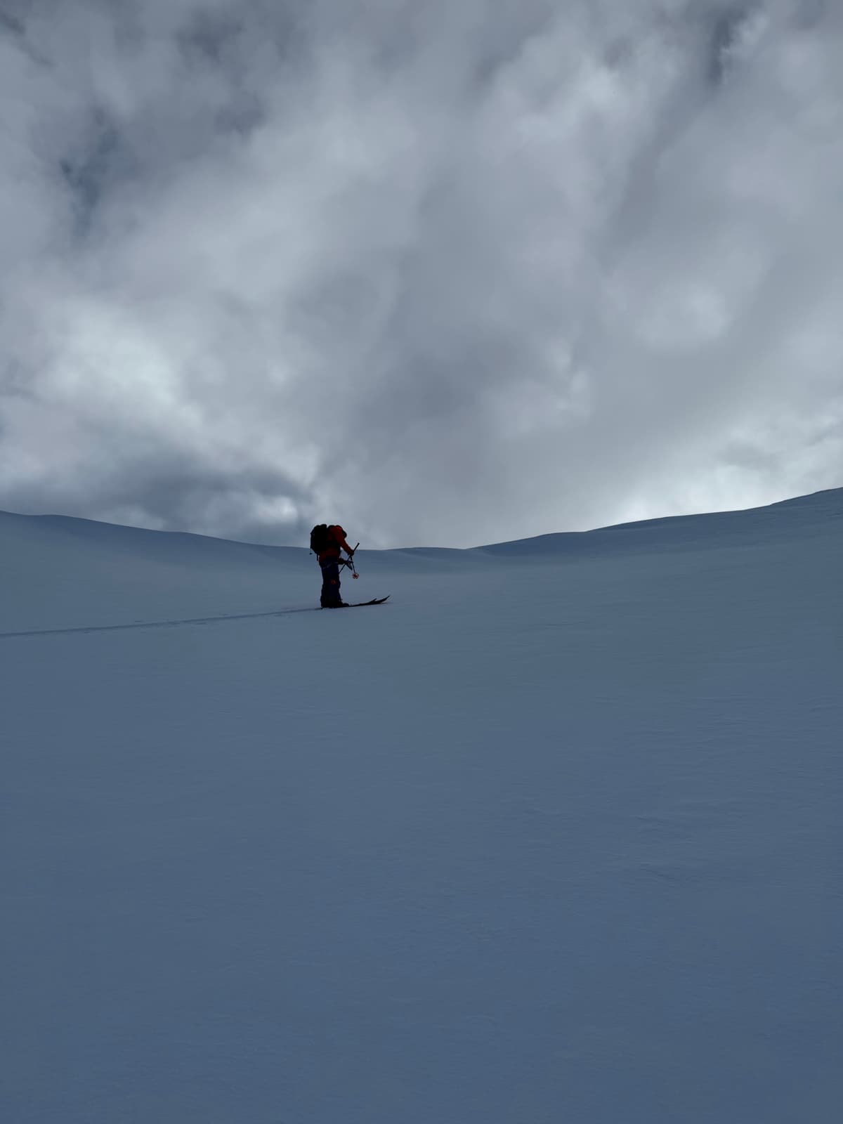 Skinning up East col