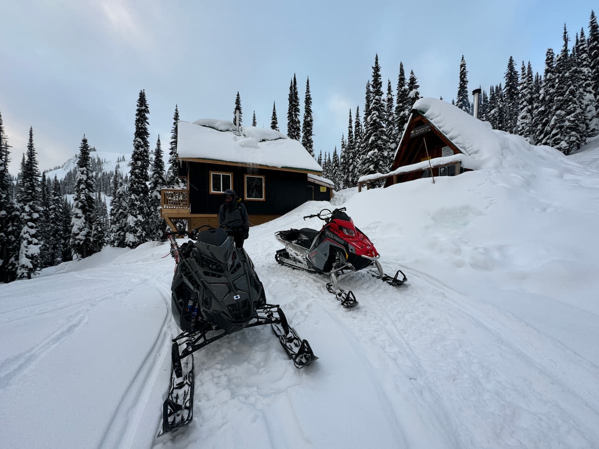 A break at the cabins