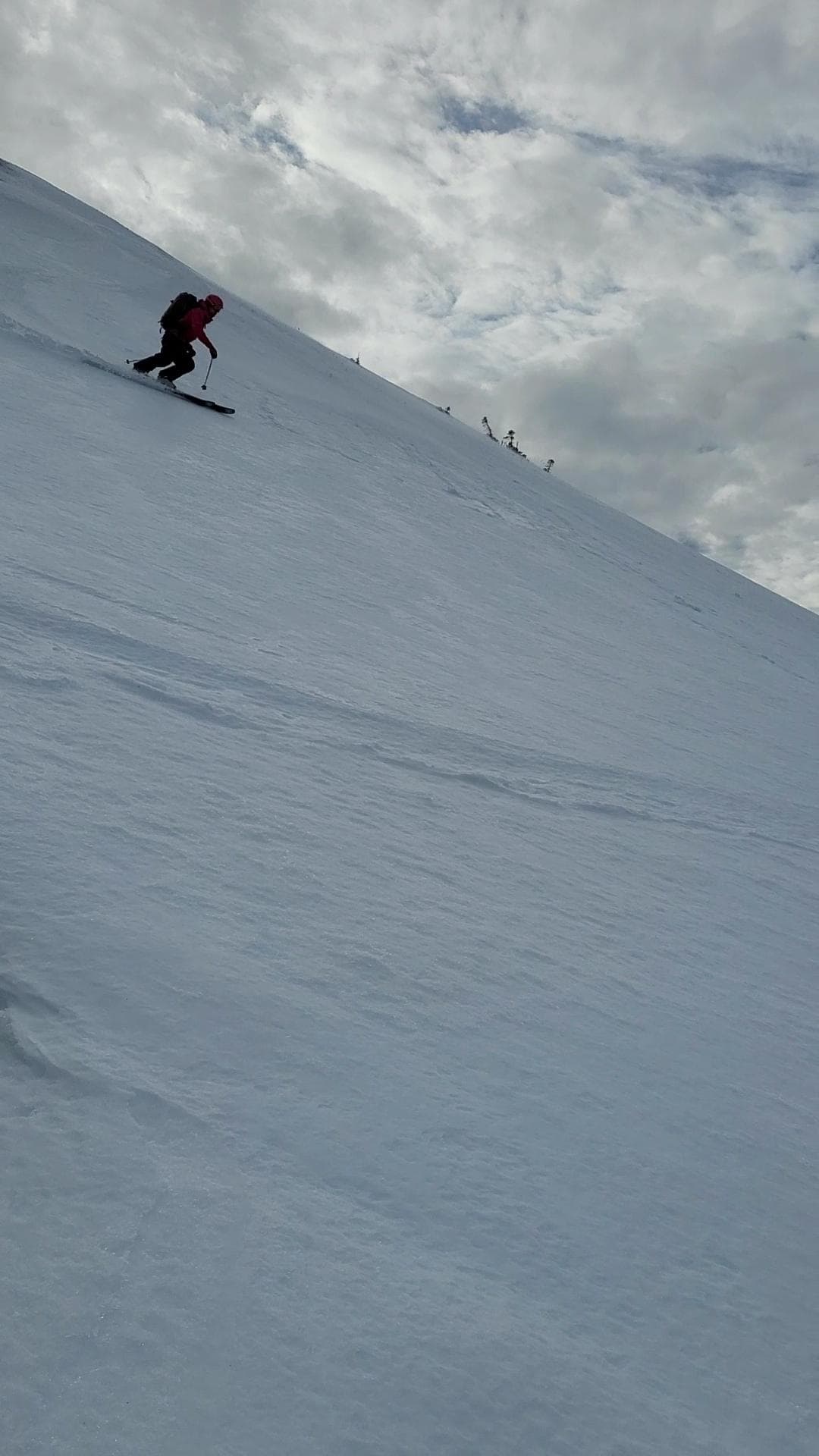 Reasonable skiing conditions