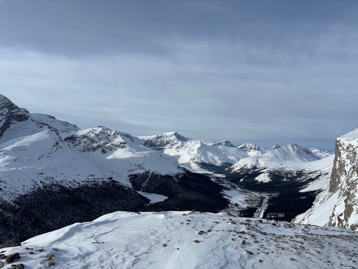 View towards Icefields Centre