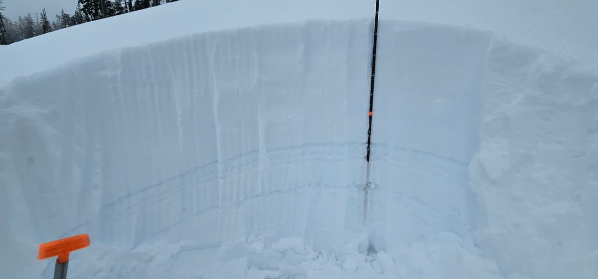 Buried layer sitting 70cm down.