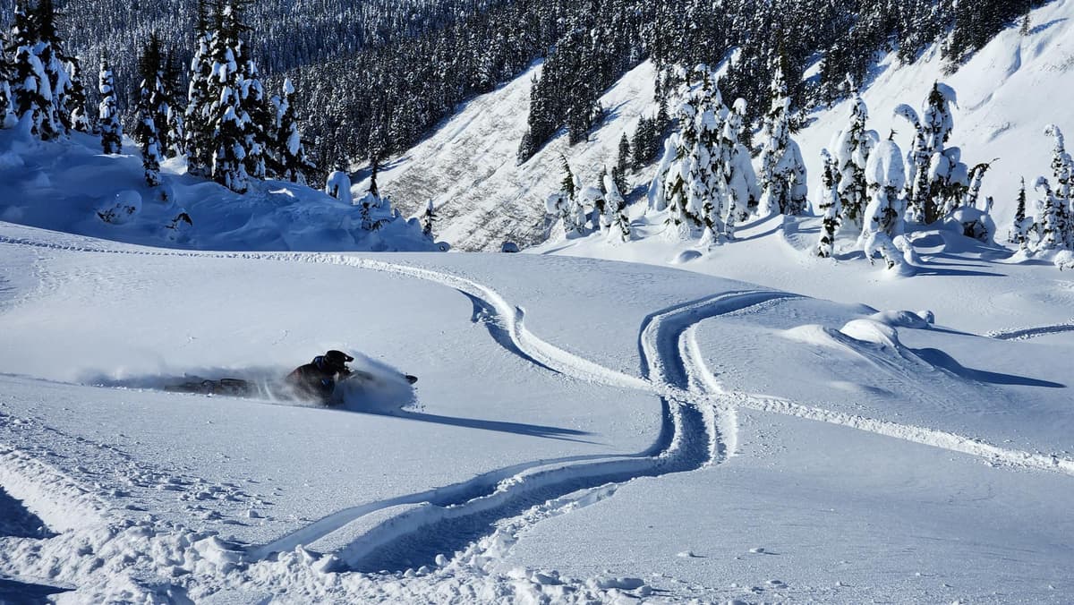 Great riding conditions
