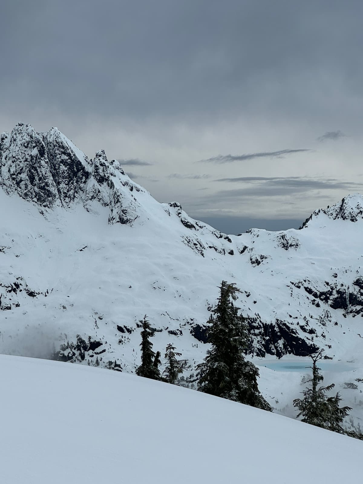 Flooded Triple Peak Lake