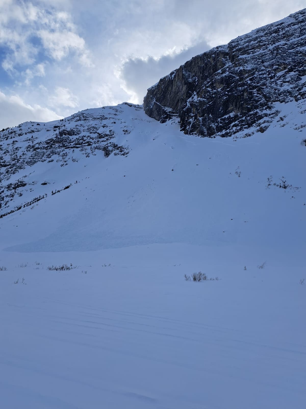 Avalanche from last day or two