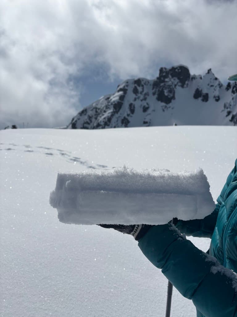 A dusting of 1-5cm of dry snow overlaying a thick supportive crust can still be found on some upper elevation direct north facing slopes.