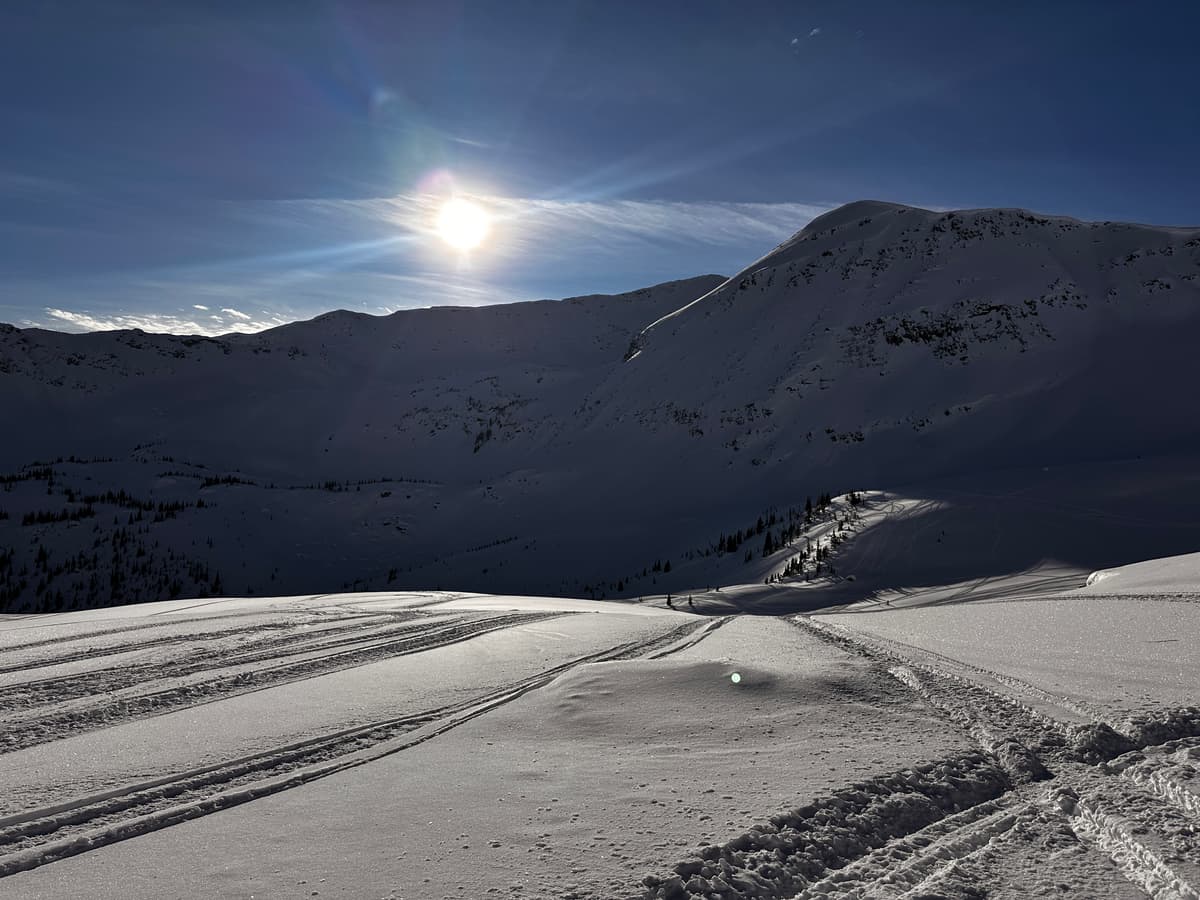 It’s “hero snow” with a thin crust over a supportive snowpack that lets you travel with ease.