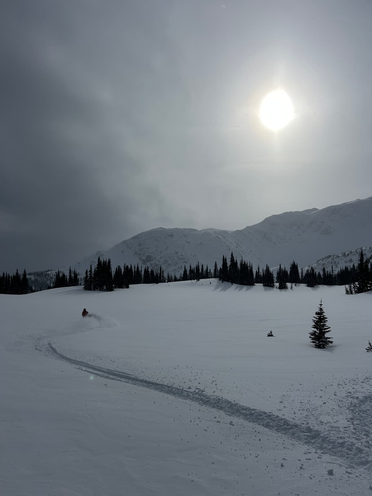 Decent snow was found but most areas hav been hammered by the wind and stripped to the crust or slabbed up.