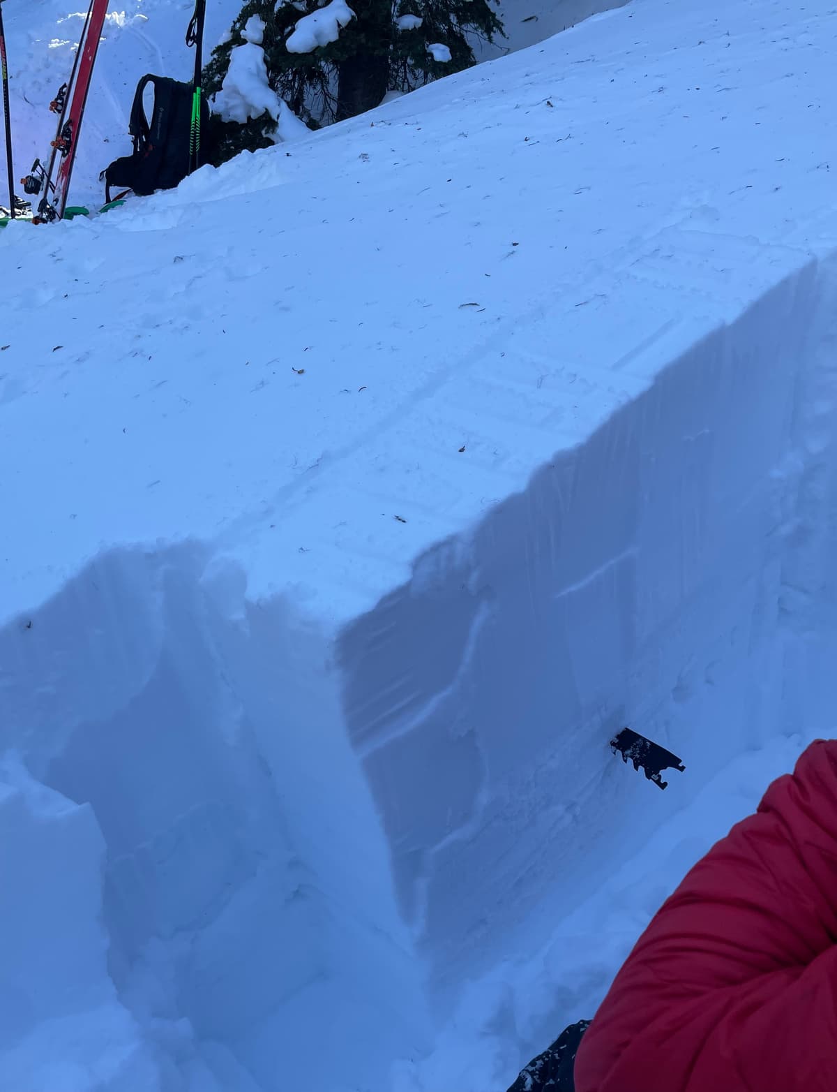 Failed PST on north slope pit