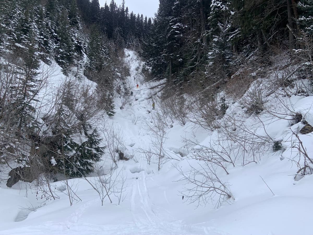 Exit of chute 56 was sporty, but went all the way without issue