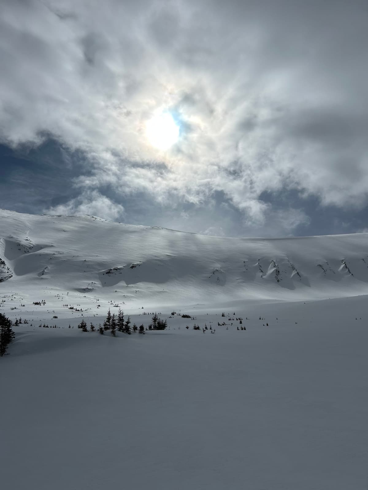 No recent avalanche activity from Tuesday night’s storm.