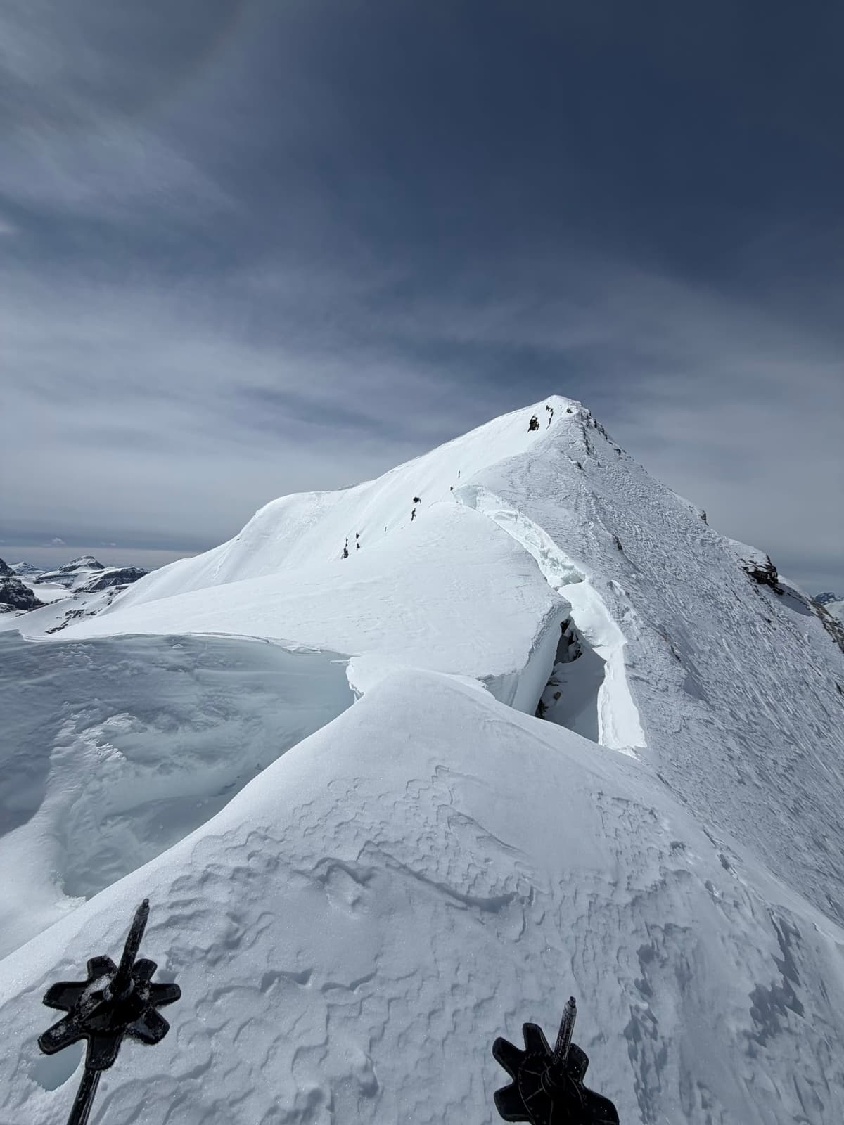 Cornice Detachment Baker ridge
